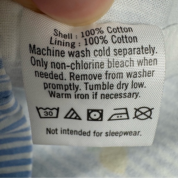 Janie & Jack Girl's Blue Striped Lemon Ruffle Romper Shorts Size 5T - Picture 7 of 14